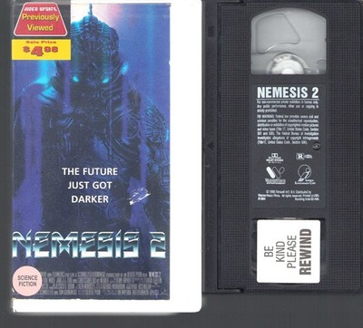 Nemesis 2: Nebula (VHS) 1995 Cyberpunk Sci-fi Action!