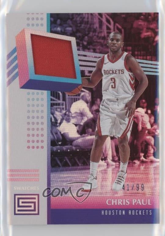 2017-18 Panini Status Swatches 41/99 Chris Paul #S-CP3 0c3