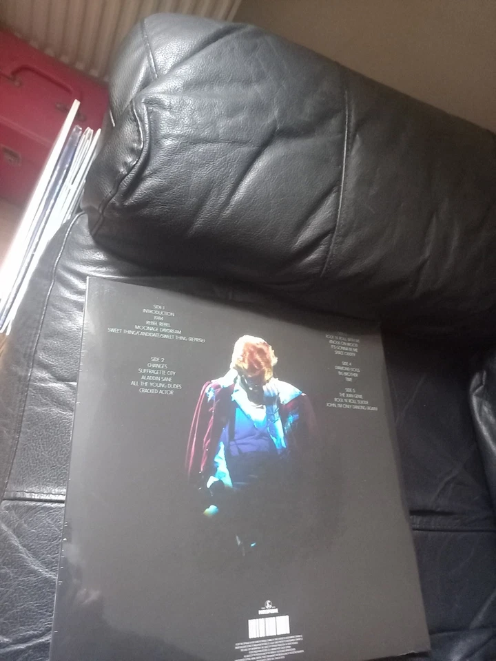 Bowie - Cracked Actor (Live LA '74) - Triple Vinyl LP - RSD 2017 - STILL SEALED - Image 4 of 4