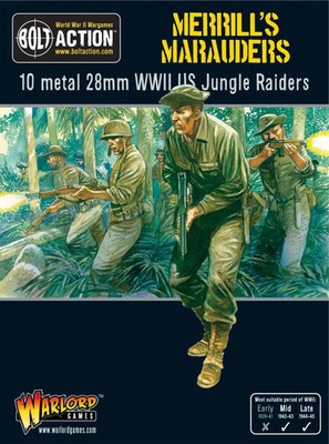 US Merril's Marauders Bolt Action Brandneu Warlord Games 