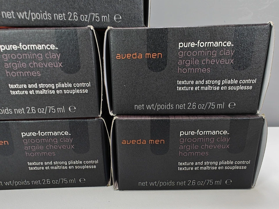 Aveda Men Pure Formance Grooming Clay - 2.6oz/ 75ml. NEW Men's NEW LOT X 5 - Image 2 of 4