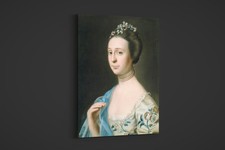 John Singleton Copley - Mrs Henry Hill, Anna Barrett - Paper or Canvas