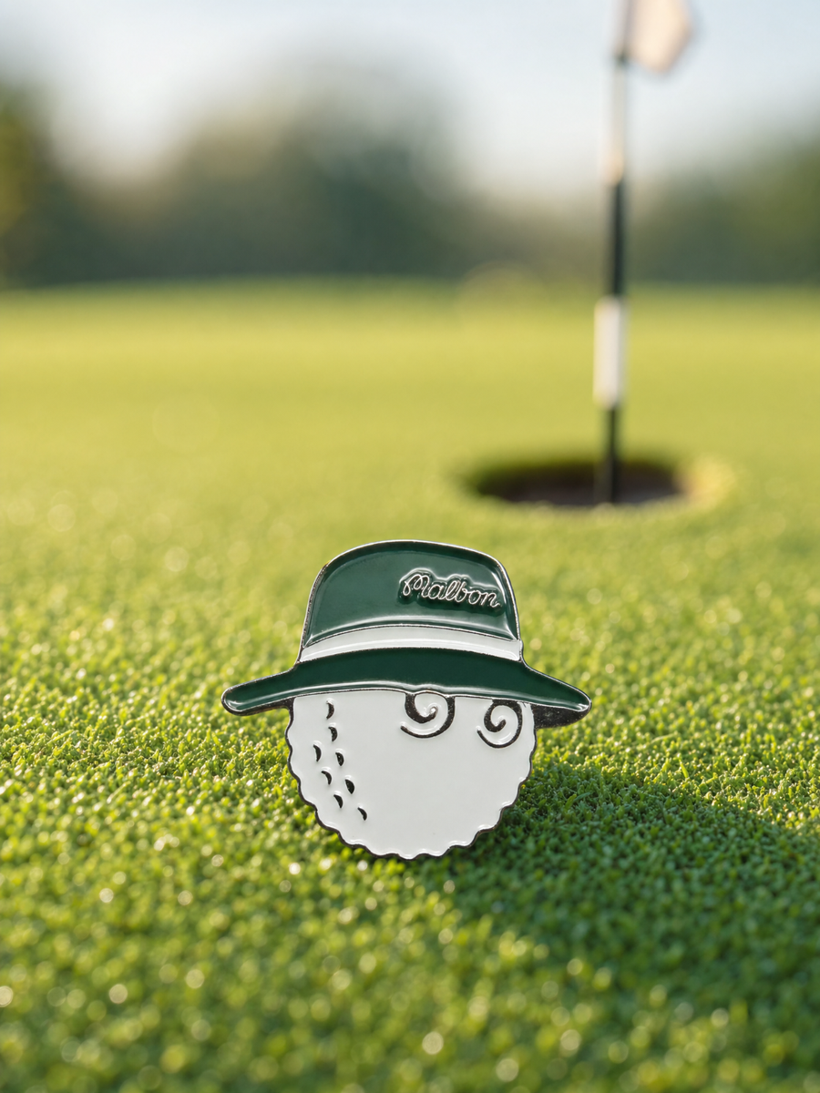 Malbon Golf CLASSIC BUCKETS ボールマーカー Malbon Cooper Buckets Golf Ball Marker Putting Green Marker Golf
