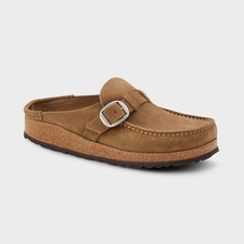 NEW PRICE DROP Women's Birkenstock Buckley Suede Leather Clogs, Taupe Gray