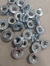 7/16-14 Zinc Case Hardened Hex Flange Nuts (2...