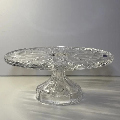 Waterford Marquis 'Canterbury' Crystal Cake Stand 11” Vintage