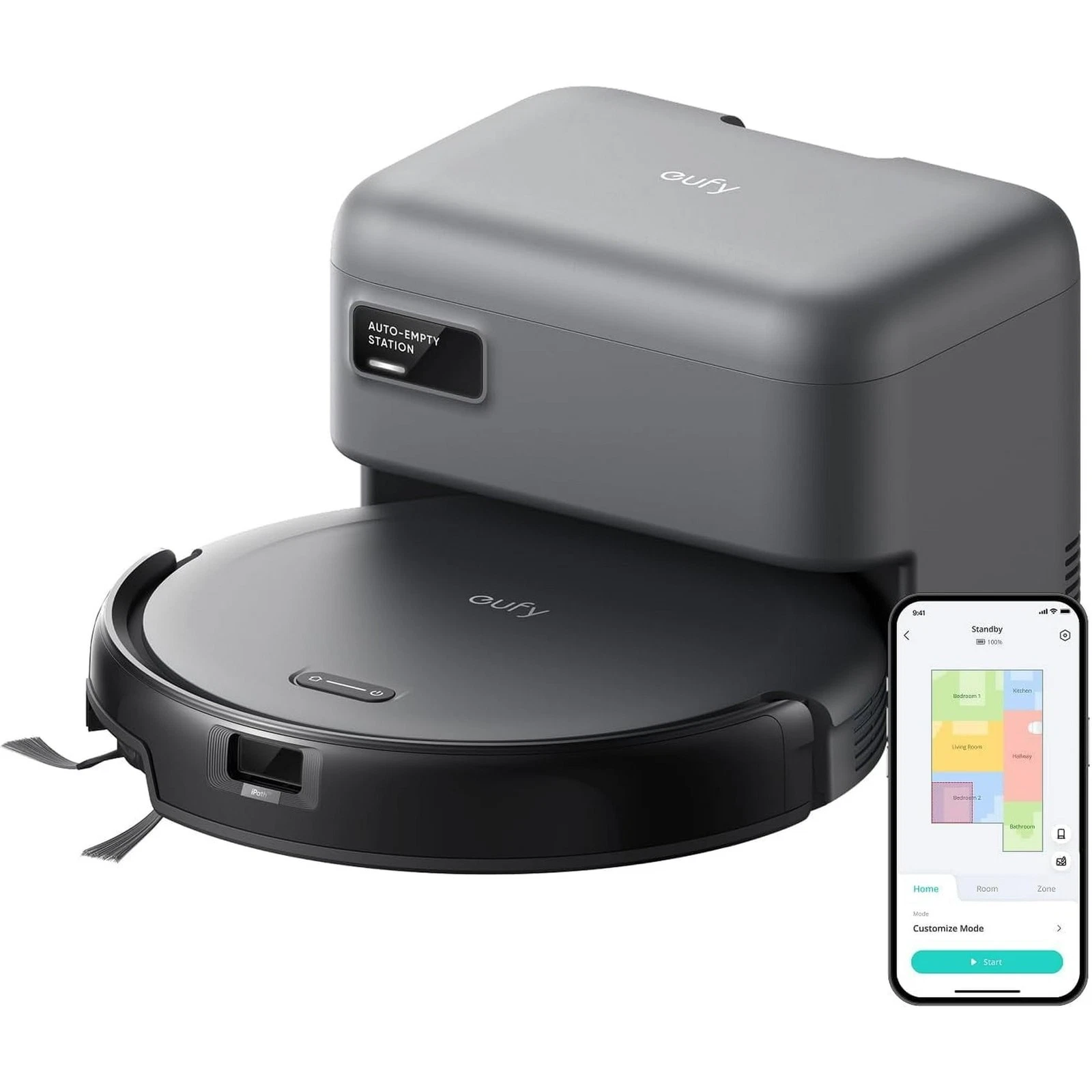 eufy C10 Robot Vacuum Self Emptying Advanced Smart Mapping-Certified Refurbished
Opens in a new wind