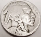 1920 S INDIAN HEAD "BUFFALO" NICKEL   *AG - ABOUT GOOD*  *FREE SHIPPING**