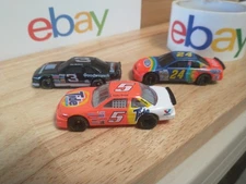 lot of 3 Racing Champions NASCAR 1/64 diecast #5 Rudd #24 Gordon #3 Earnhardt GM