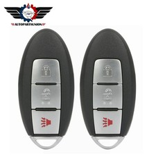 2 Remote Car Key Fob for Nissan For Leaf For Quest 2011-2014 2015 2016 2017