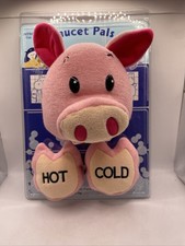 The Original Faucet Pals Pig Shaped Bathtub Safety Faucet Covers Vtg Washable