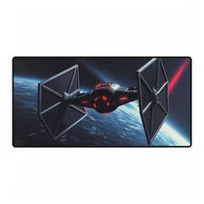 Tie Fighter DisneyWorlds Desk Mat Mouse Pad Gaming