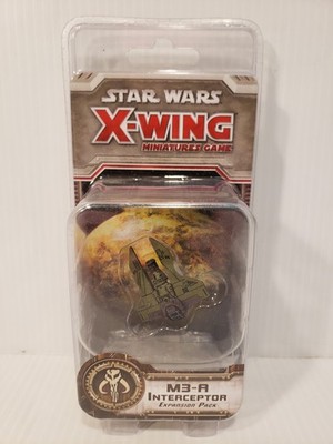 Star Wars X-Wing Miniatures Game: M3-A Interceptor Expansion Pack SWX26 Sealed