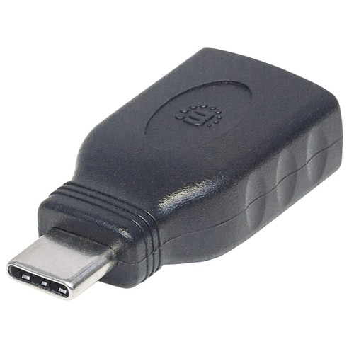 Manhattan Usb-C To Usb-A Adapter Male To Female 5 Gbps Usb 3.2 Gen1 Aka Usb 3.0