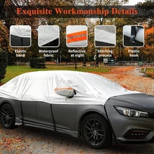 Car Half Body Sun Shade Waterproof Sunscreen UV Snow Resistant Protection N9T7