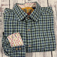 Men  s Robert Graham Shirt Sz XL/TG Button Down Excellent Condition
