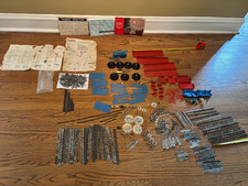 Estate Find -Large Lot Vintage Gilbert ERECTOR SET Parts Metal Construction