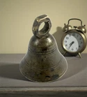 Hindu Collectible Brass Bell Hanging Temple Pooja Bell Pet Animal Bell G70-328