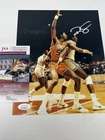 Ralph Sampson Signed Autographed Virginia College Basketball 8x10 Photo JSA COA