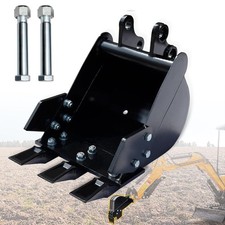 Grabenlöffel schmal 200mm / 300mm / 400mm, Schaufel / Löffel für Minibagger