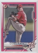 2021 Bowman Prospects Fuchsia Border 111/299 Cade Cavalli #BP-99 0w47