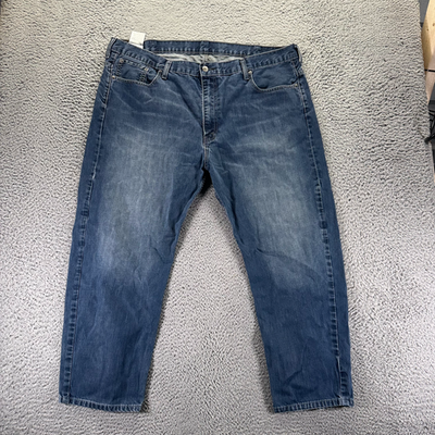 Levi's 569 Jeans Men's 42x27 Blue Cotton Denim Straight Faded