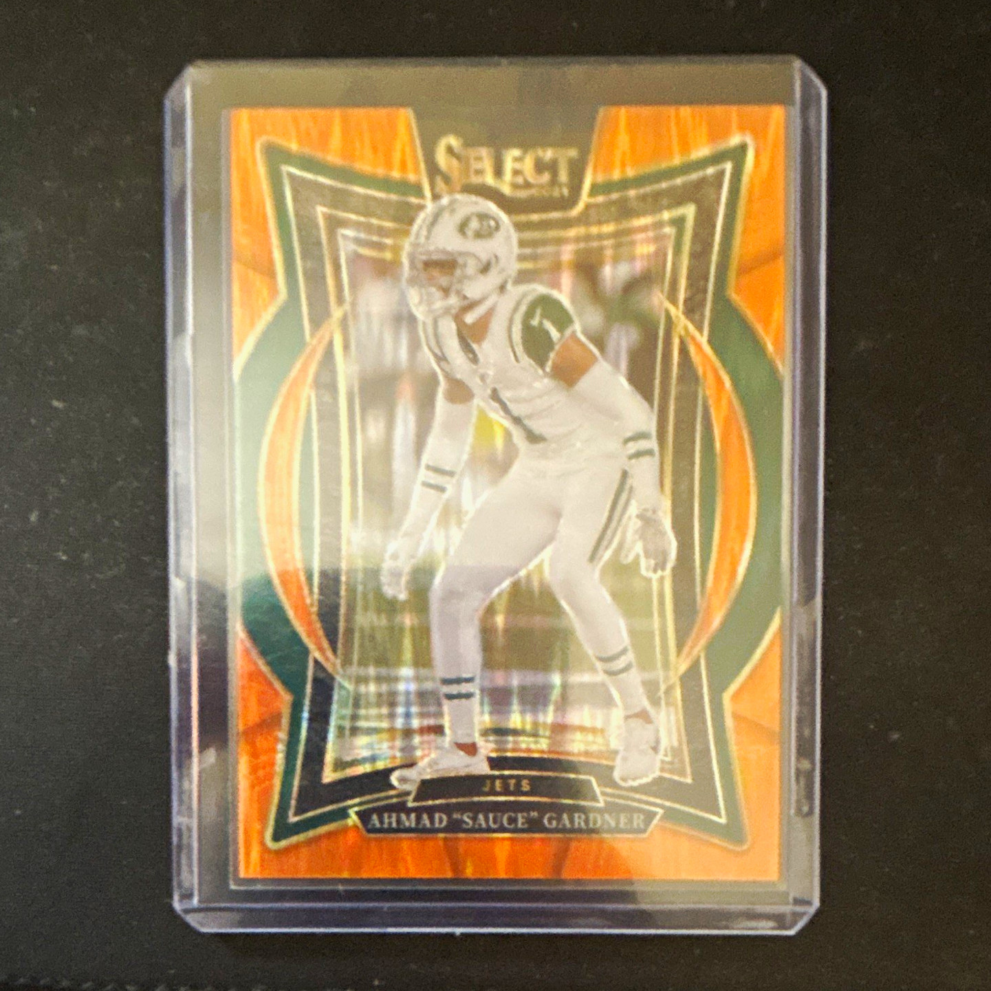 Panini 2024 Select Concourse Ahmad "Sauce" Gardner #93 Orange Shock /499 Jets