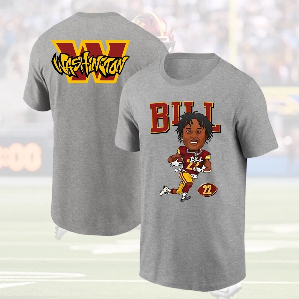 Jacory Croskey-Merritt Washington Commanders Run Billy Run For Fans