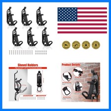 6pcs Shovel Mount For Roof Rack Blackwall Mountingquick Release Axe Heavy...
