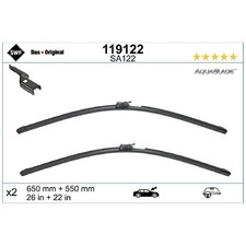 SWF Scheibenwischer Set vorne 2318200945 | 420721