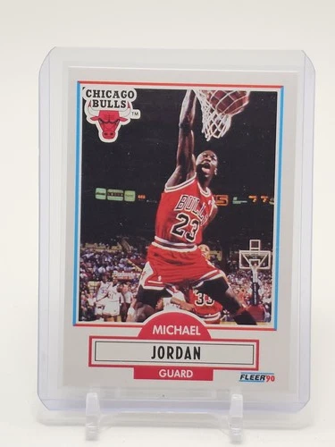MICHAEL JORDAN 1990-91 FLEER #26 CHICAGO BULLS Q5194