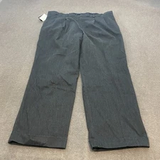 Dockers Pants Mens 40x30 Gray Comfort Khaki Relaxed Fit Pleated Stretch Workwear