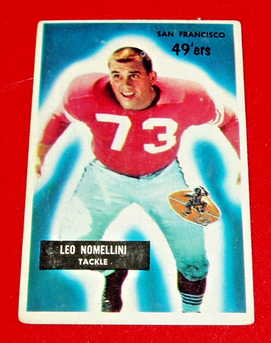 Leo Nomellini #104 1955 Bowman card