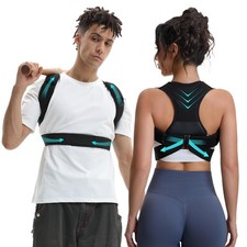 Posture Corrector for Men and Women, Breathable Back Brace, Lumbar Support, S...
