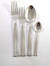 6 person Vintage Victoria Danish Silver Plate Regent Cutlery Set 24pce