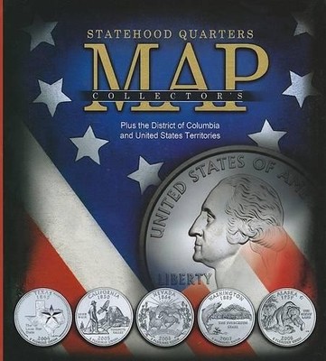 Statehood Quarters Collector's Map (Hardback) (UK IMPORT)
