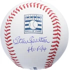 Steve Carlton Philadelphia Phillies Signed Hall of Fame Baseball & HOF 94 Insc