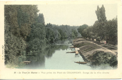 CHAMPIGNY tour de marne 36 bank right bank