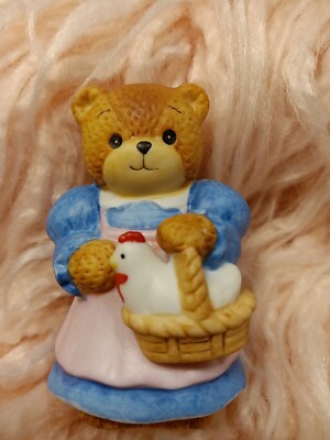 Enesco Lucy and Me Lucy Rigg Bear 12 Days of Christmas 3rd Day Three French Hens