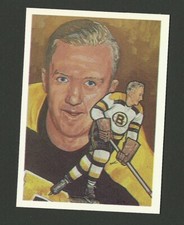 Bill Quackenbush #235 Boston Bruins 1987 Hockey Hall of Fame Cartophilium Card
