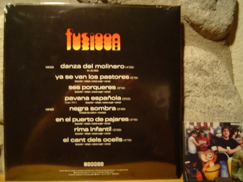 FUSIOON LP/1972 Spain/Prog Rock/Soft Machine/Gentle Giant/The Nice/Focus/Goblin - Imagen 2 de 2