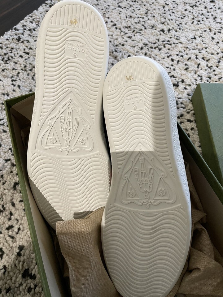 Gucci Ace GG Supreme Bees Low Top Sneakers Men Sz 10.5G/1111.5 US eBay