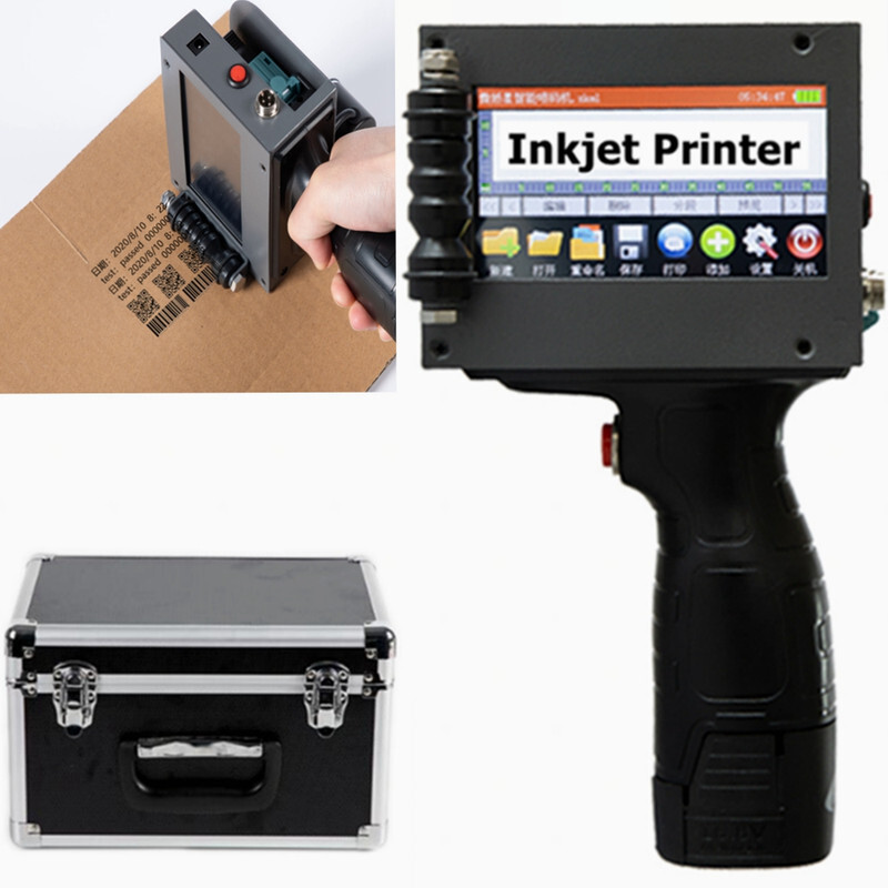 Handheld Inkjet PrinterInkjet Printing LOGO Dates Laser Coder