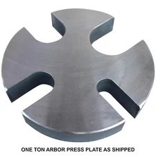 SWAG One Ton Arbor Press Plate 