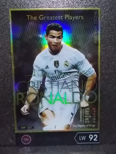 Panini Converted WCCF to FOOTISTA Insert Real Madrid Cristiano RONALDO - Picture 91 of 135