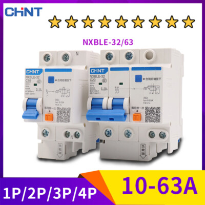Residual Current Operated Circuit Breaker 1 2 3 4 Pole 6 10 16 20 32 40 50 63Amp