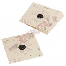 BERSAGLIO 14x14 CARTONCINI 50Pz SAGOMA TIRO SEGNO SOFTAIR AIRGUN ARIA COMPRESSA