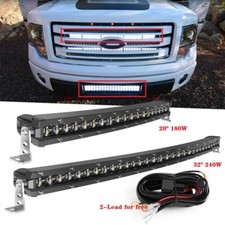 For Ford F-150 09-14 Hidden Bumper Curved 20inch 32inch Led Light Bar 2-lead For Ford F-150 09-14 Hidden Bumper Curved 20inch 32inch Led Light Bar 2-lead