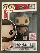 FUNKO POP ZACK RYDER WWE 2017 NYCC FALL CONVENTION EXCLUSIVE STICKER LIMITED ED