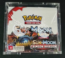 One Factory Sealed Pokémon TCG 2017 Booster Box – Crimson Invasion - (SM04)